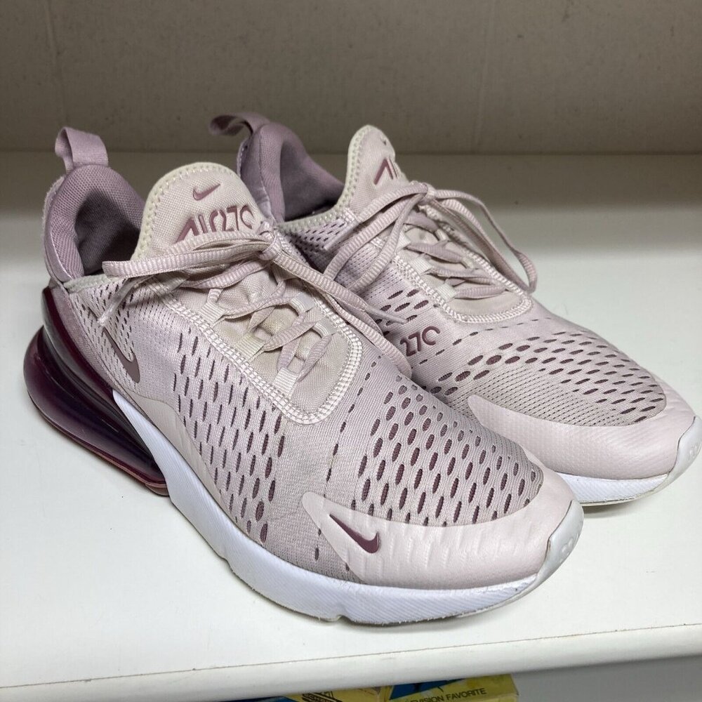 Nike W Air Max 270 Barely Rose AH6789-601 Airmax Womens Shoes Sneakers Sz 10.5
